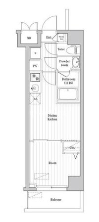 ハーモニーレジデンス東京大島ザ・ガーデンの物件間取画像
